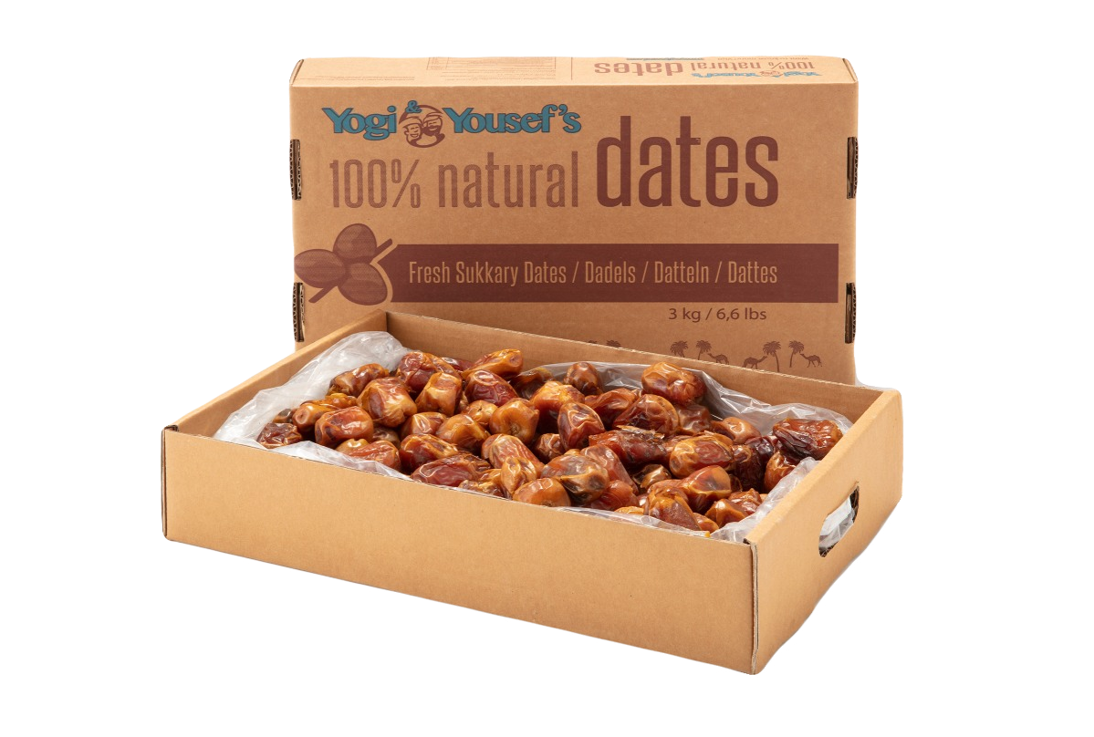 Frische Datteln EXTRA WEICH mit Kern - 3 kg Box